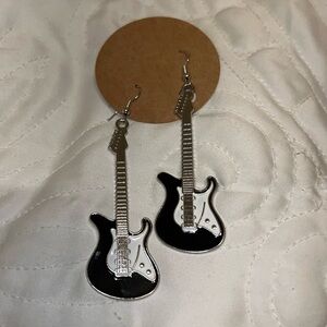 Dolly Parton Guitar earrings
